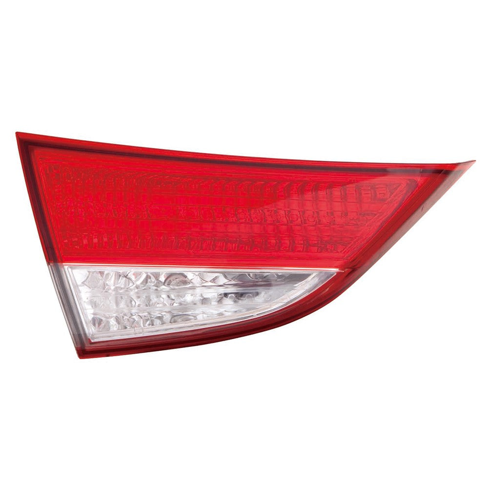 Rear Left Driver Side Inner Bulb Type Tail Light Assembly 2011-2013 Hyundai Elantra