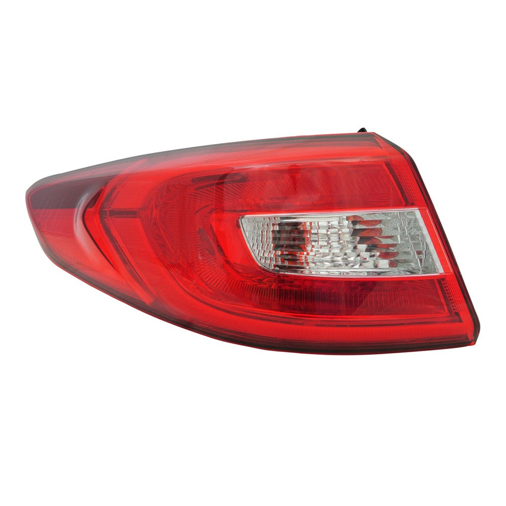 Rear Left Driver Side Outer Tail Light Assembly 2015-2017 Hyundai Sonata