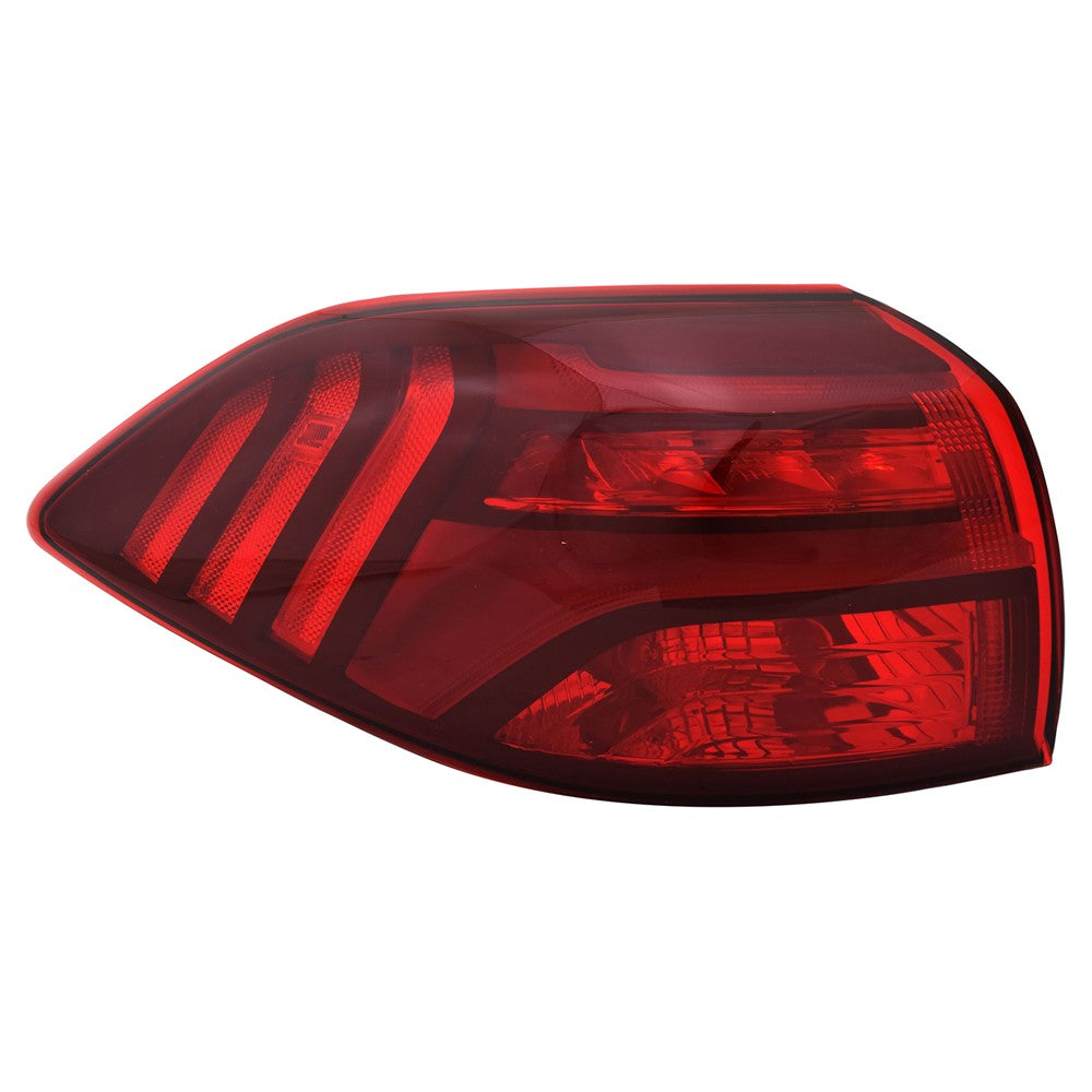 Rear Left Driver Side Led Outer Tail Light Assembly 2019-2021 Hyundai Tucson