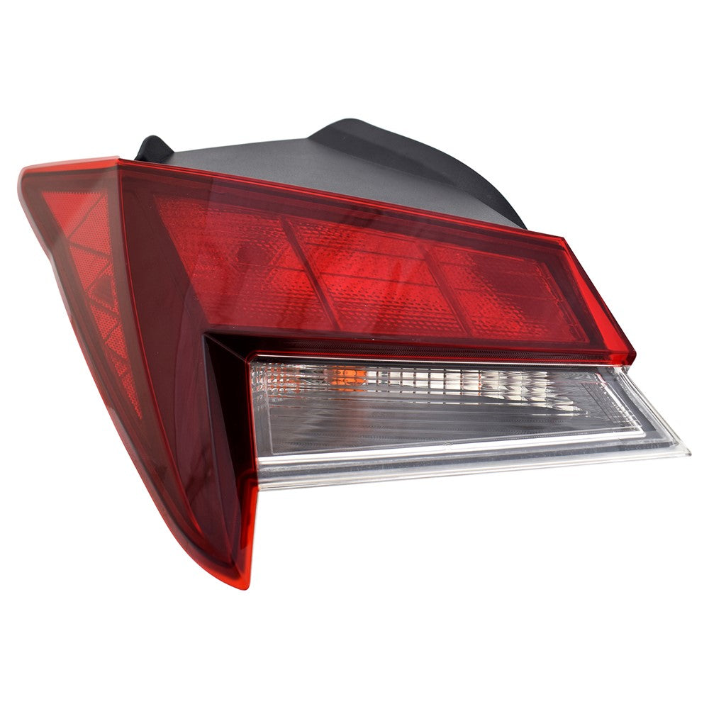 Rear Left Driver Side Halogen Outer Tail Light Assembly 2021-2023 Hyundai Elantra, Elantra N