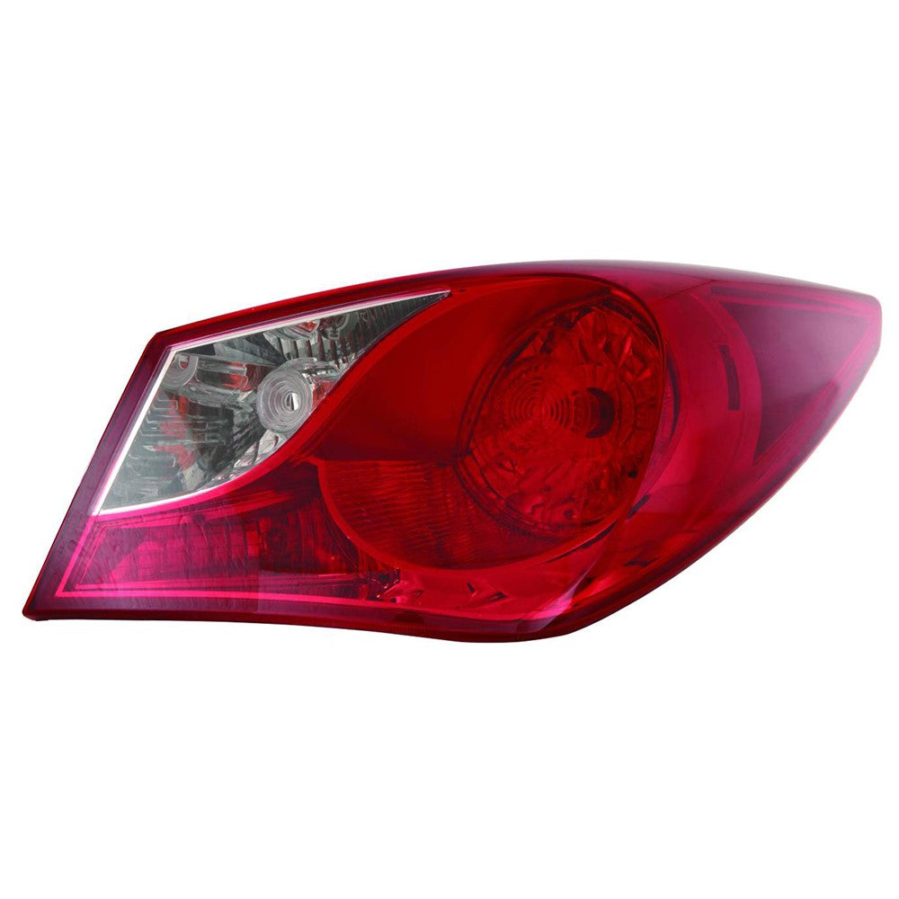 Rear Right Passenger Side Outer Tail Light Assembly 2011-2014 Hyundai Sonata