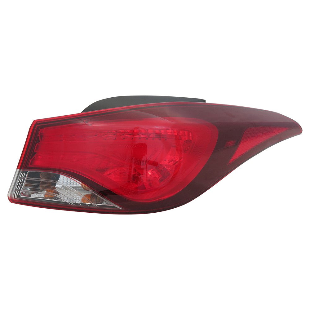 Rear Right Passenger Side Outer Tail Light Assembly 2014-2016 Hyundai Elantra