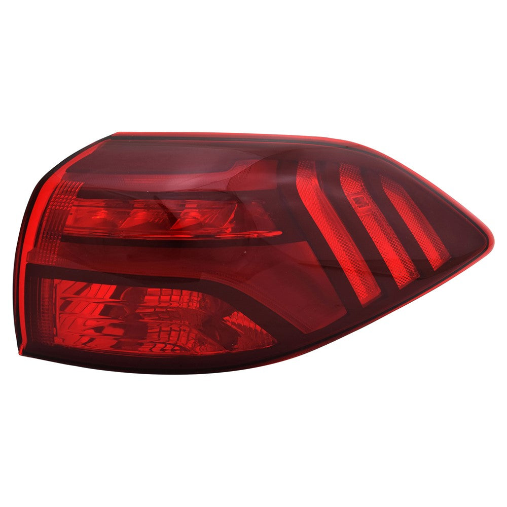 Rear Right Passenger Side Led Outer Tail Light Assembly 2019-2021 Hyundai Tucson