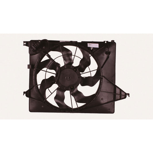 Radiator Fan Assembly 2010-2013 Hyundai Santa Fe & Kia Sorento