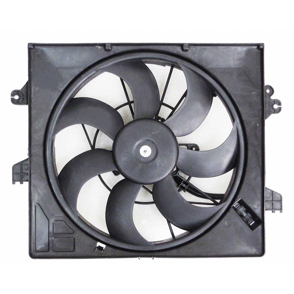 Radiator Fan Assembly For Models With Turbo 2013-2017 Hyundai Veloster