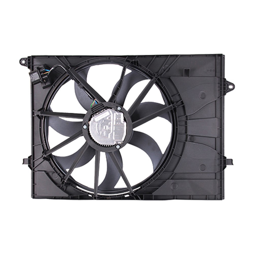 Radiator And Condenser Fan Assembly With One Big Fan 2019-2020 Hyundai Santa Fe