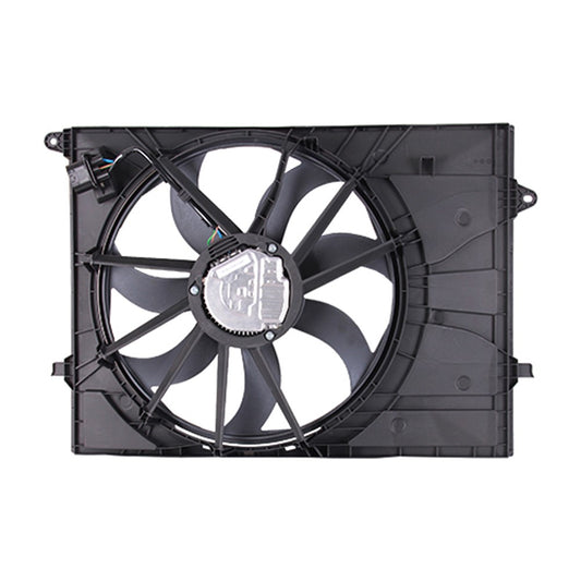 Radiator And Condenser Fan Assembly With One Big Fan 2019-2020 Hyundai Santa Fe