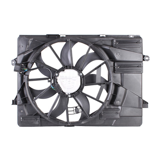 Radiator And Condenser Fan Assembly With One Big Fan 2020-2022 Hyundai Sonata