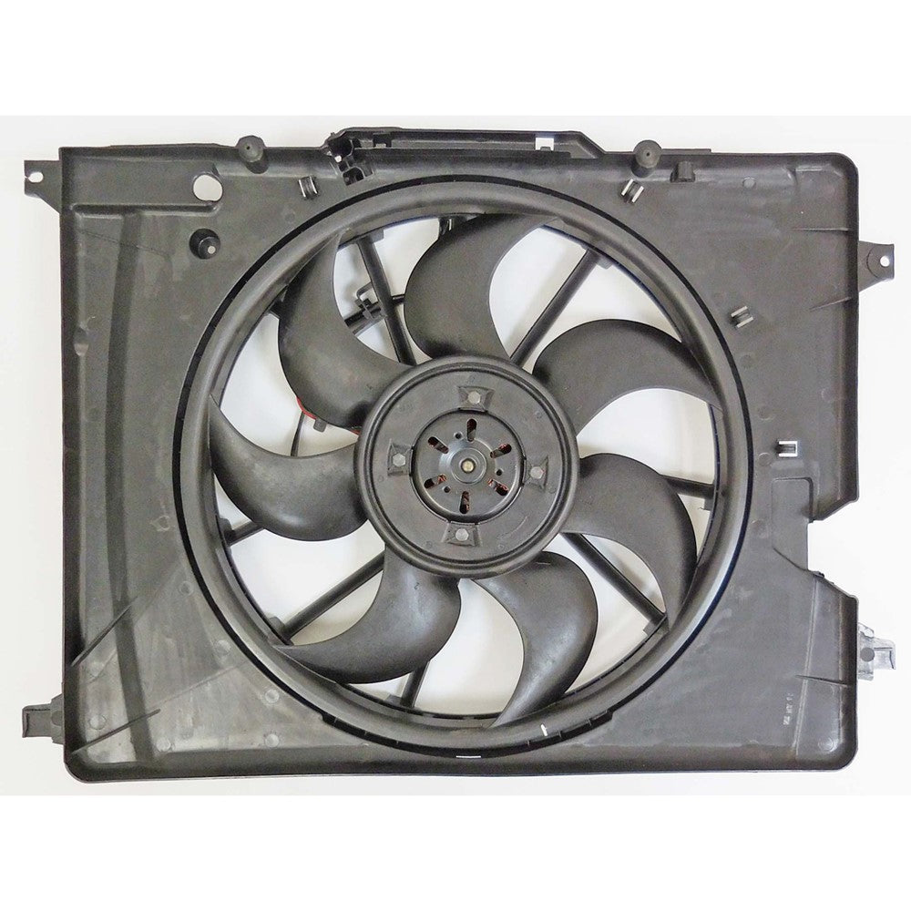 Radiator And Condenser Fan Assembly With One Big Fan 2017-2020 Genesis G90, G80