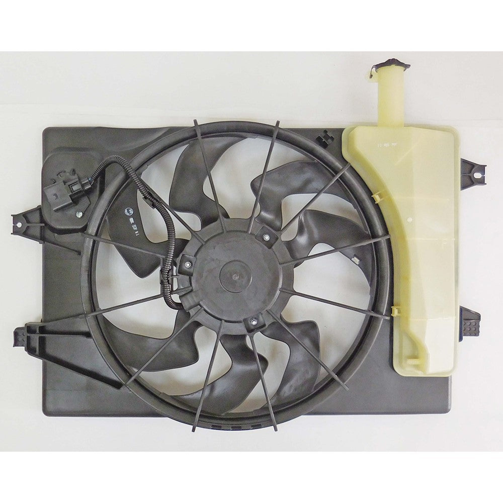 Radiator And Condenser Fan Assembly With One Big Fan 2021 Hyundai Elantra
