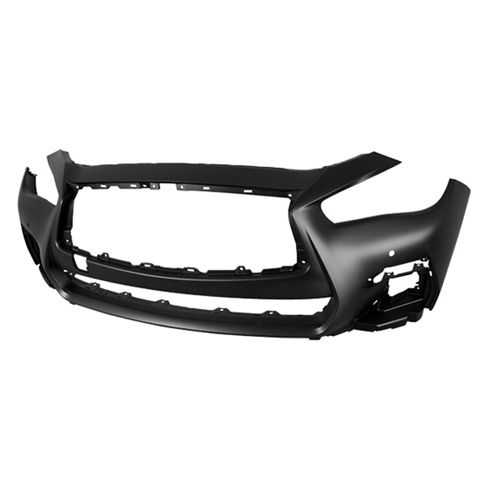 Front Bumper Cover 2018-2024 Infiniti Q50