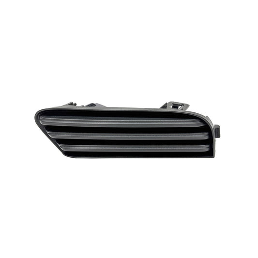 Front Left Driver Side Fog Light Upper Cover [filler Piece Above Fog Lamp] Textured Black 2018-2024 Infiniti Qx80