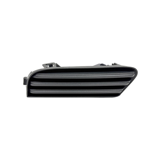Front Right Passenger Side Fog Light Upper Cover [filler Piece Above Fog Lamp] Textured Black 2018-2024 Infiniti Qx80