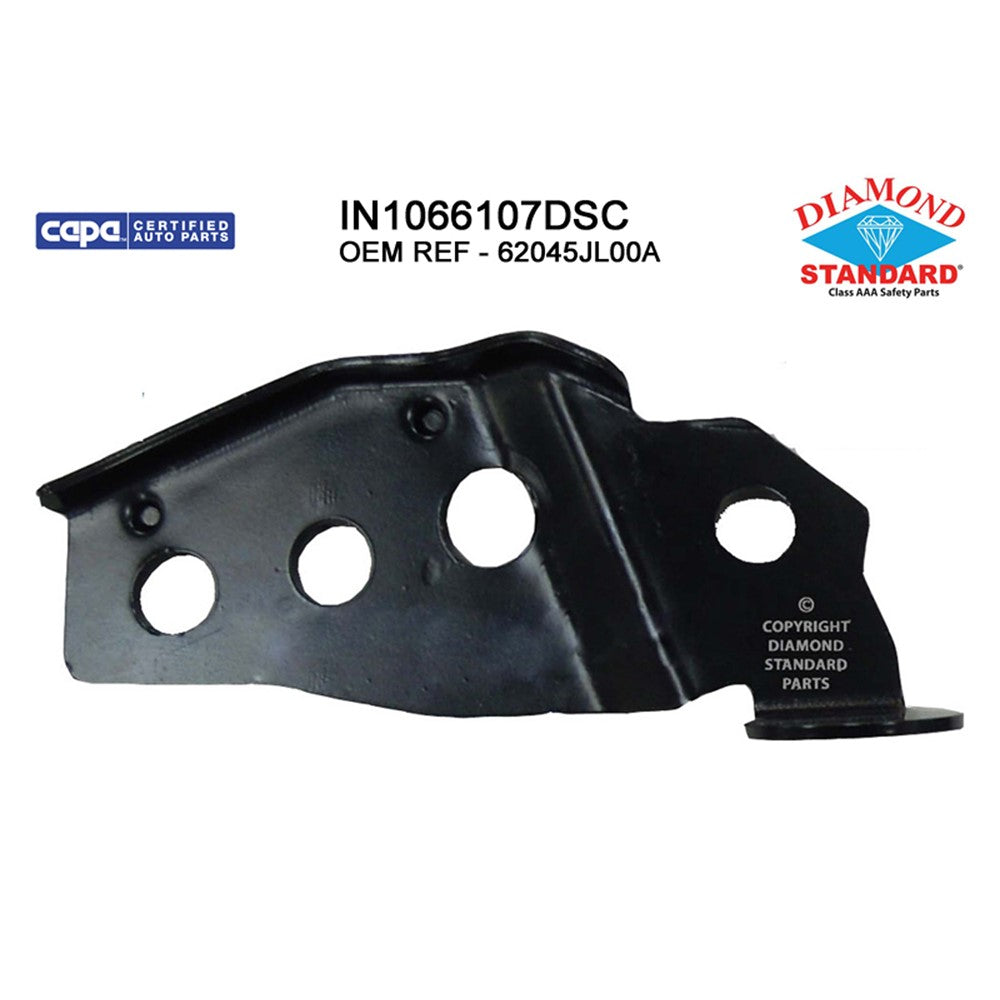 Front Left Front Driver Side Bumper Impact Bar Bracket 2008-2014 Infiniti G37, Q60