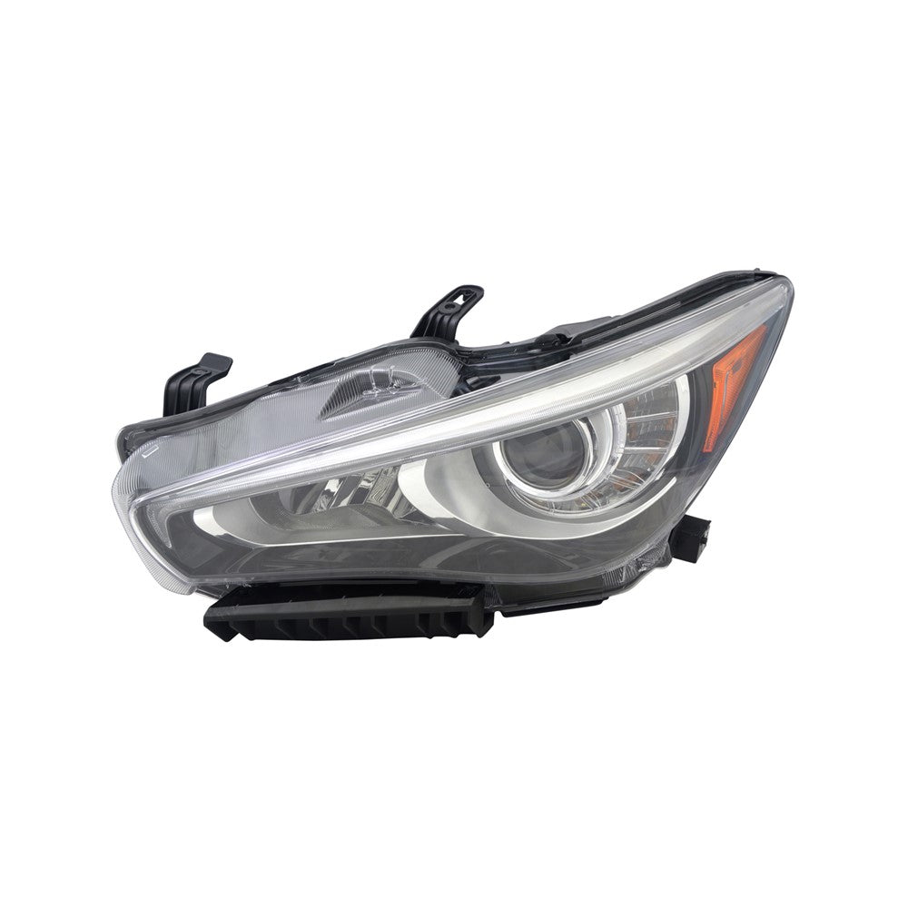 Front Left Driver Side Headlight Assembly 2014-2017 Infiniti Q50