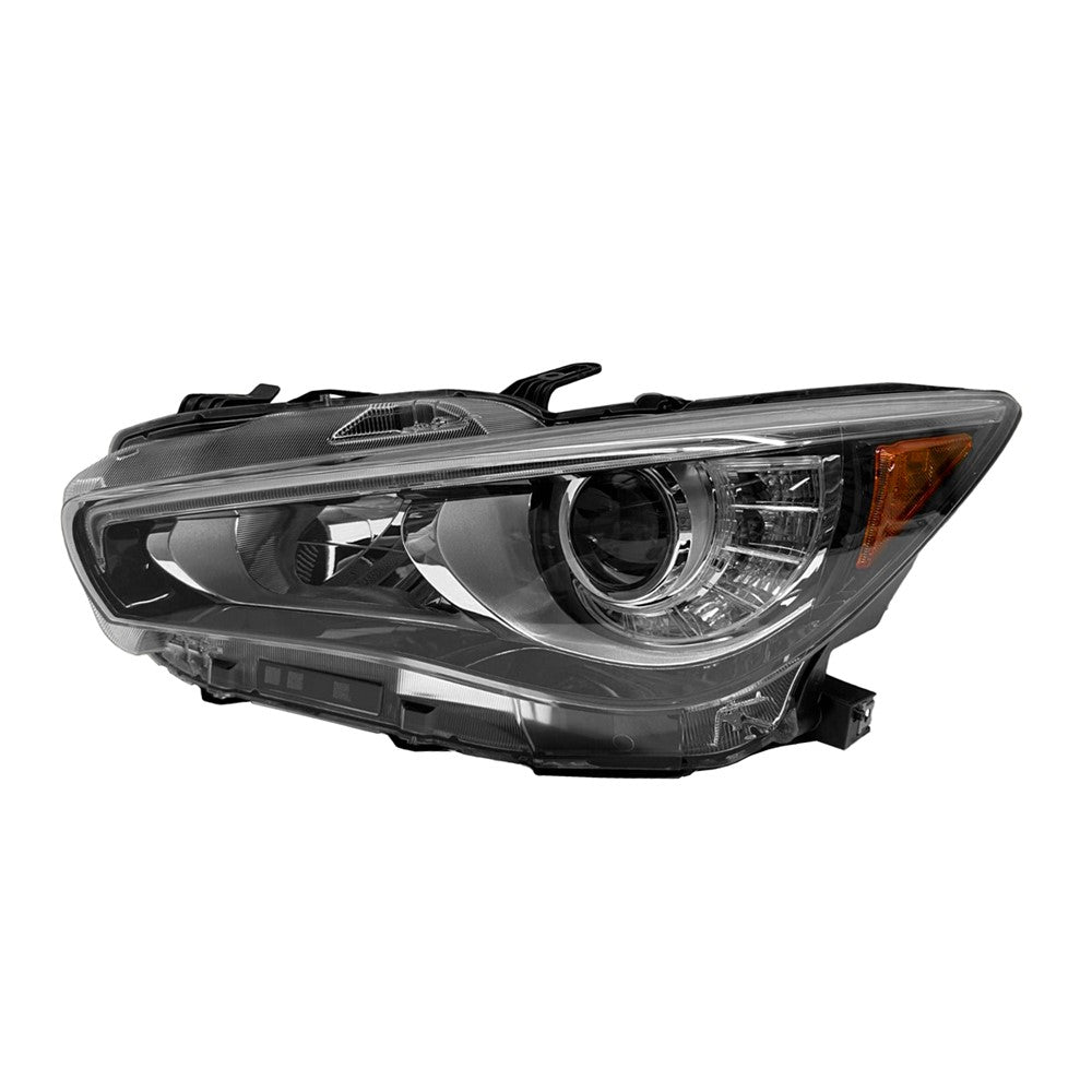 Front Left Driver Side Led Headlight Assembly 2018-2024 Infiniti Q50