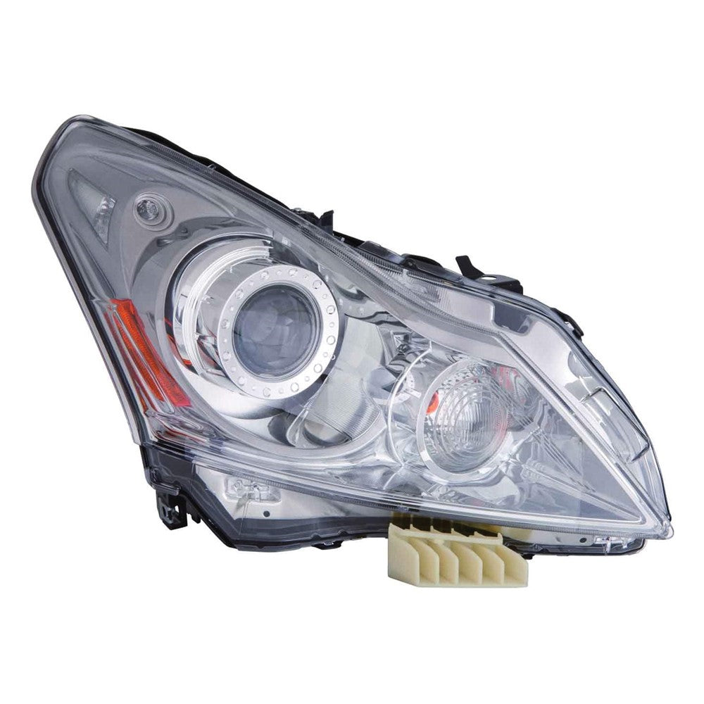 Front Right Passenger Side Hid Headlight Assembly 2010-2015 Infiniti G37, G25, Q40