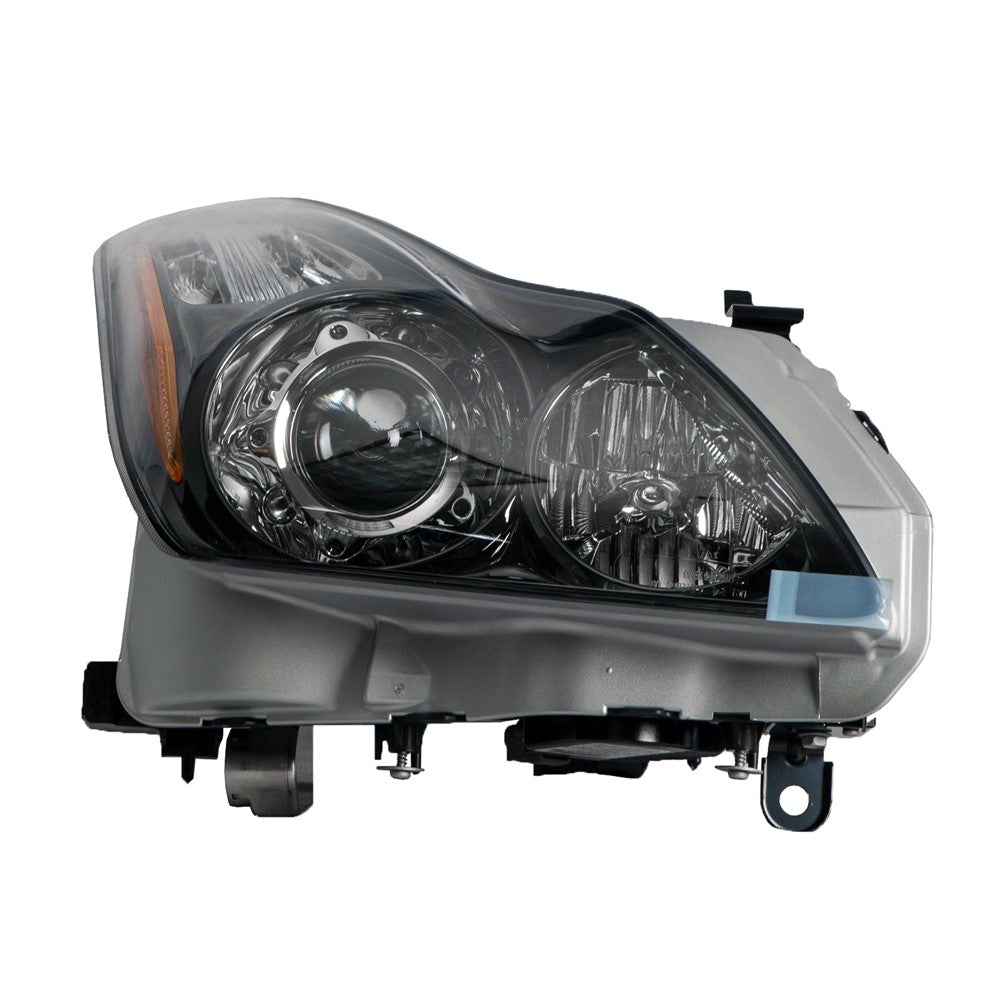 Front Right Passenger Side Hid Headlight Lens And Housing 2011-2015 Infiniti G37, Q60