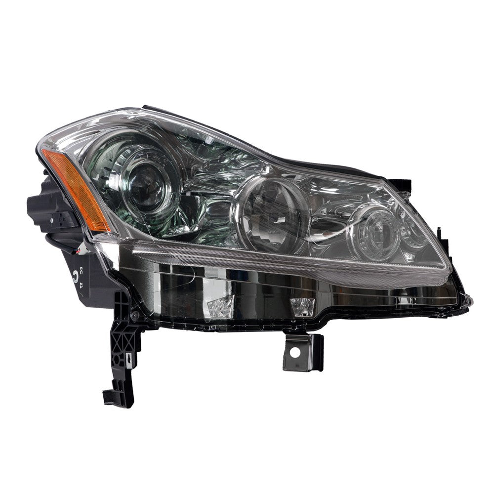 Front Right Passenger Side Hid Headlight Lens And Housing 2006-2007 Infiniti M35, M45