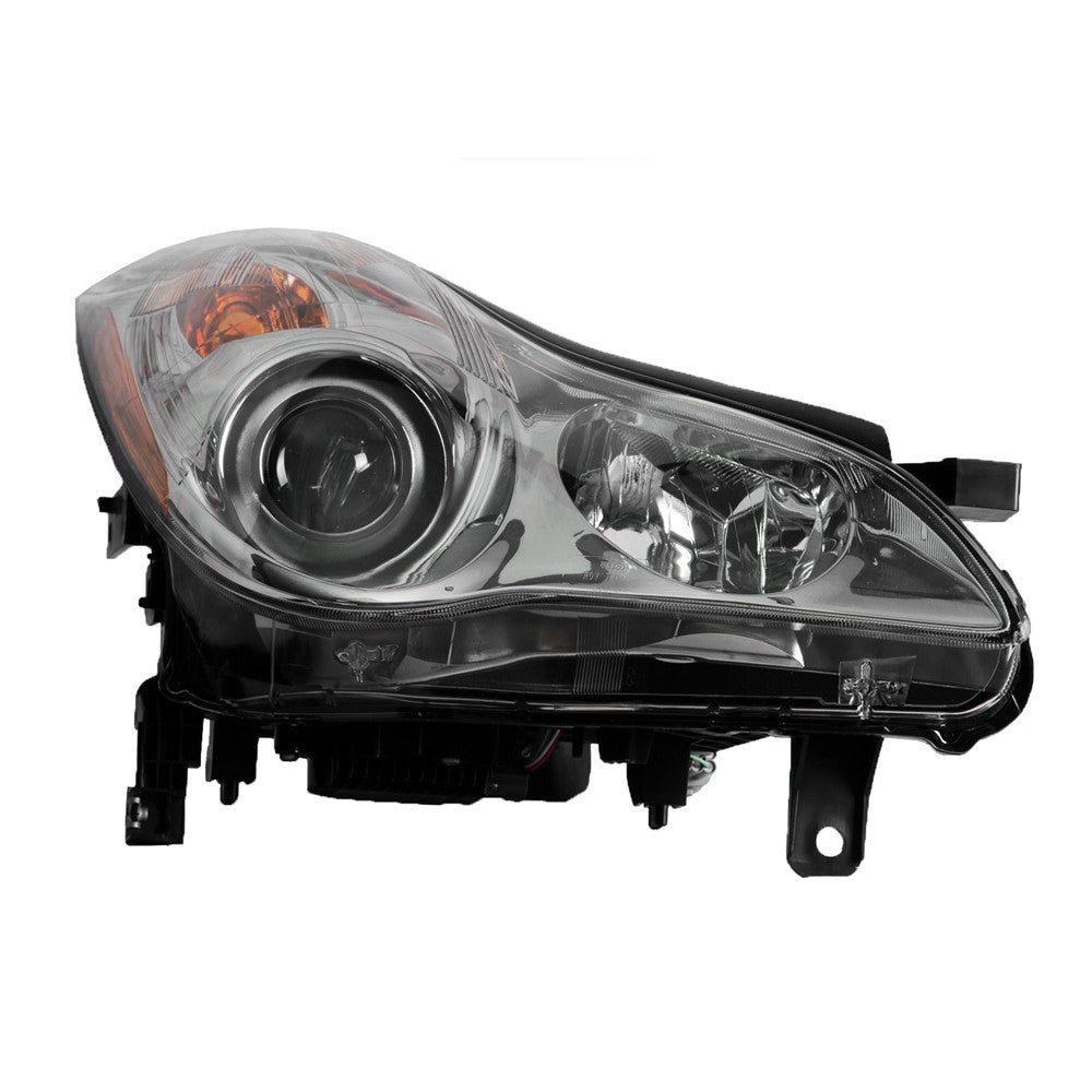 Front Right Passenger Side Hid Headlight Lens And Housing