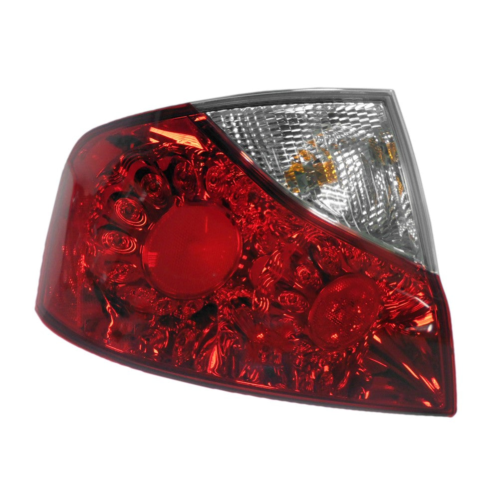 Rear Left Driver Side Outer Tail Light Lens And Housing 2008-2010 Infiniti M35, M45