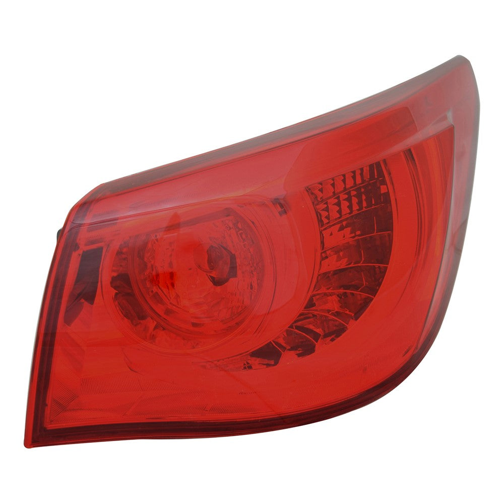Rear Right Passenger Side Outer Tail Light Assembly 2014-2015 Infiniti Q50