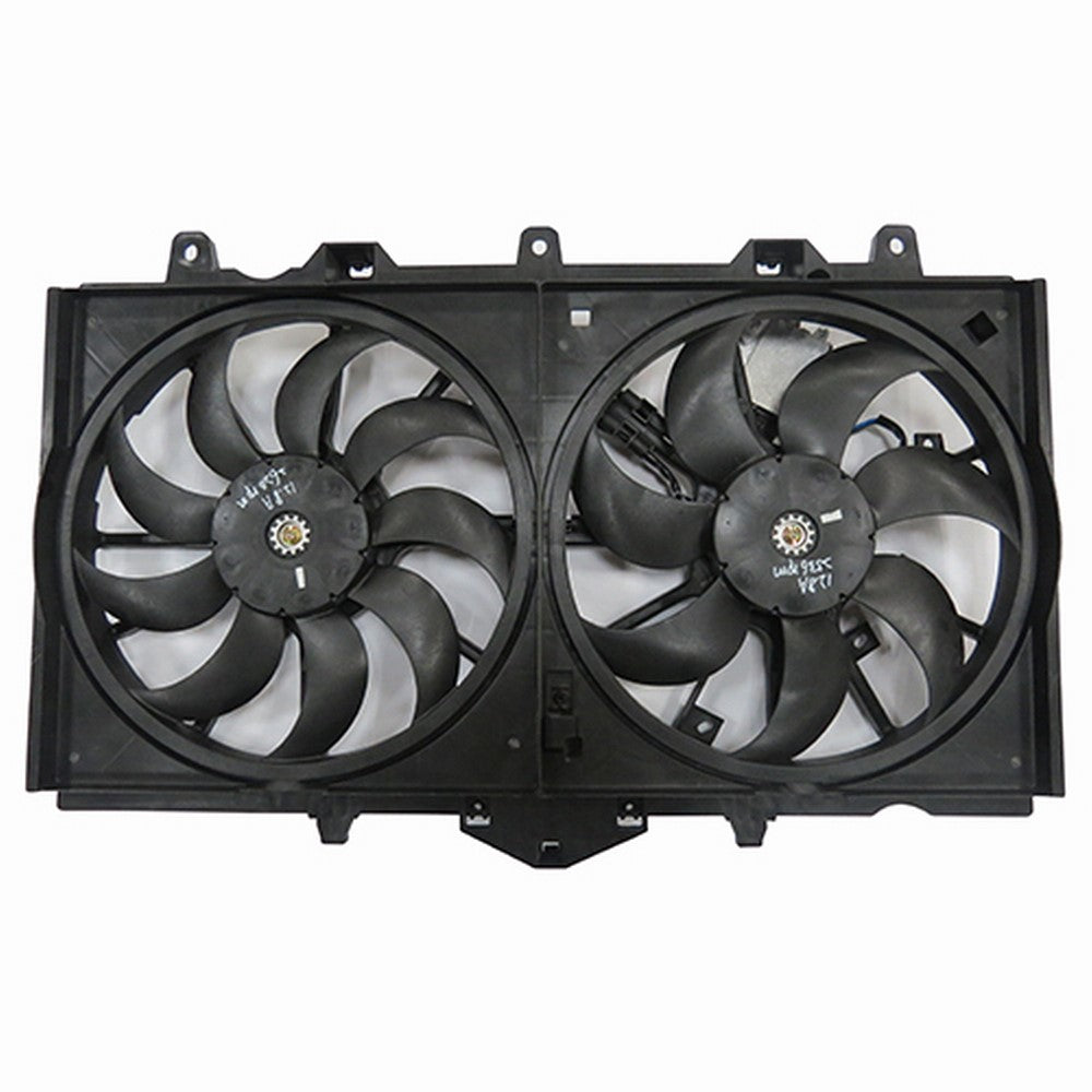 Dual Radiator And Condenser Fan Assembly 2014-2018 Infiniti Q50