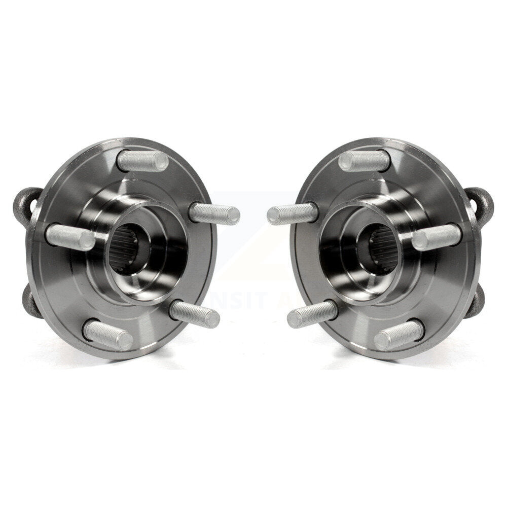 Wheel Bearing Hub Assembly Front Pair For Ford Fusion Lincoln MKZ Police Hybrid