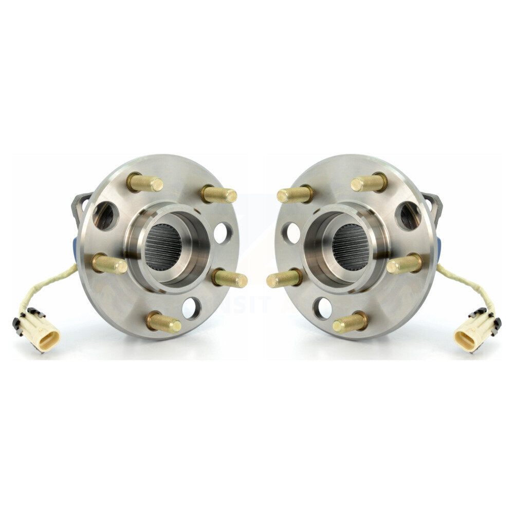 Wheel Bearing & Hub Assembly Front Pair For Buick Cadillac LeSabre Oldsmobile 88