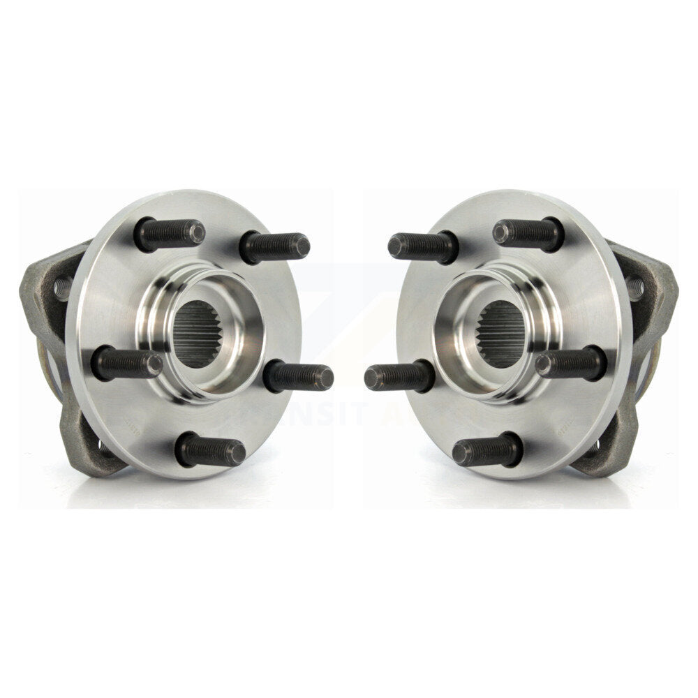 Wheel Bearing Hub Assembly Front Pair For Dodge Caravan Grand Plymouth Voyager &