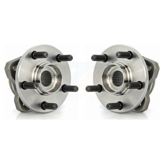 Wheel Bearing Hub Assembly Front Pair For Dodge Caravan Grand Plymouth Voyager &