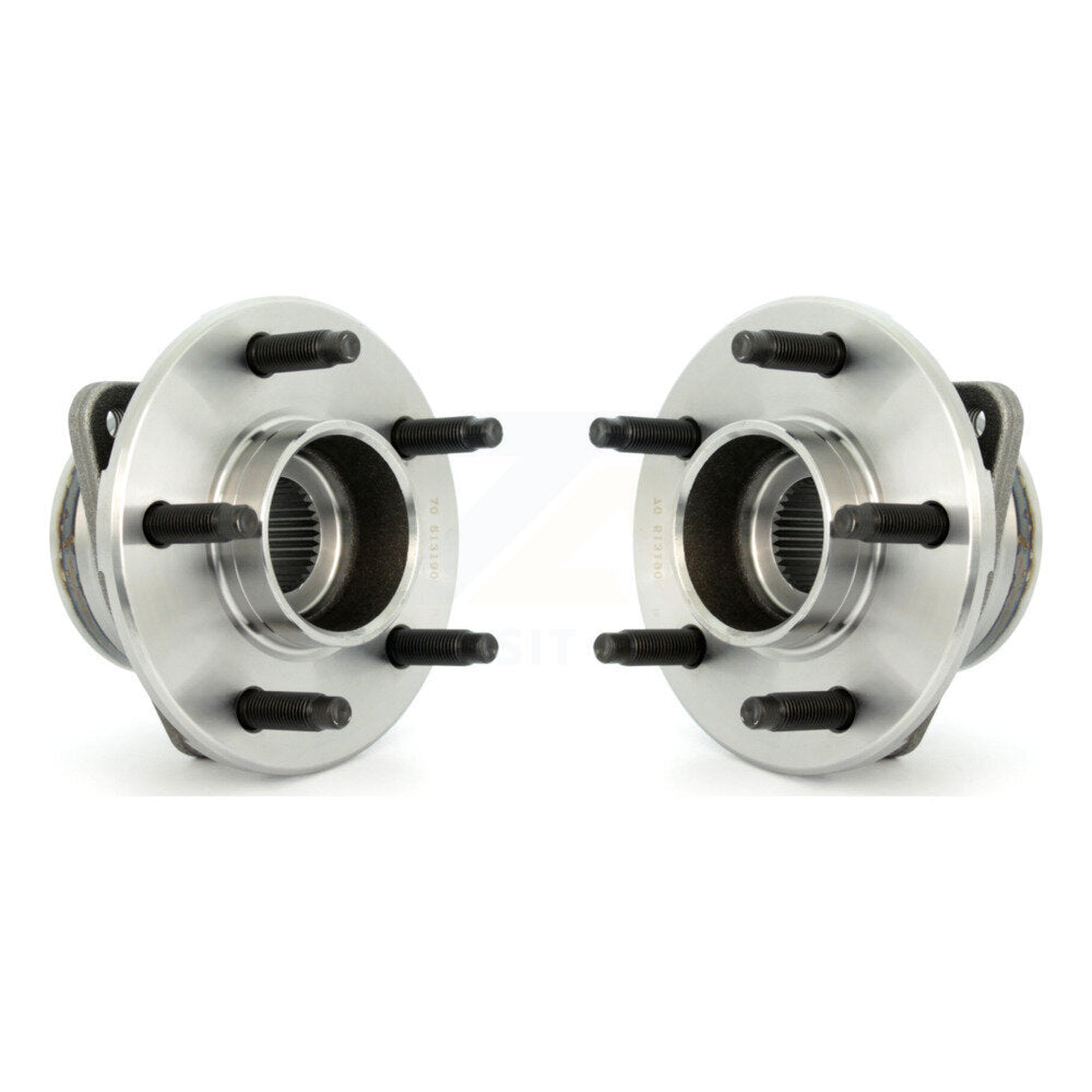 Wheel Bearing & Hub Assembly Front Pair For Saturn Vue Pontiac Torrent Chevrolet