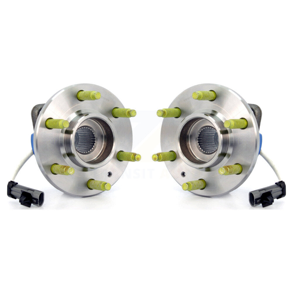 Wheel Bearing And Hub Assembly Front Pair For 2004-2009 Cadillac SRX AWD