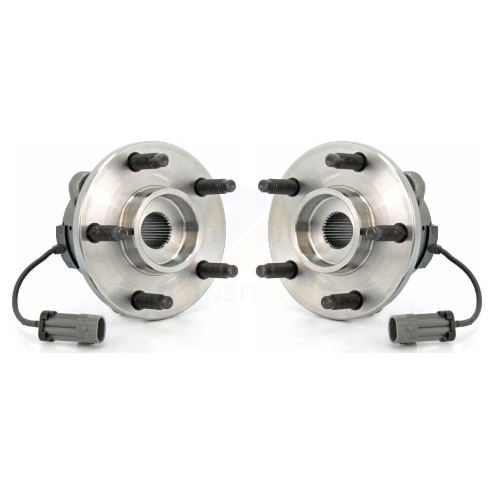 Wheel Bearing Hub Assembly Front Pair For Chevrolet Cobalt Pontiac G5 Saturn Ion