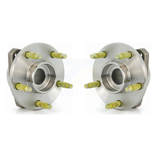 Wheel Bearing & Hub Assembly Front Pair For Chevrolet Malibu Pontiac G6 Non-ABS