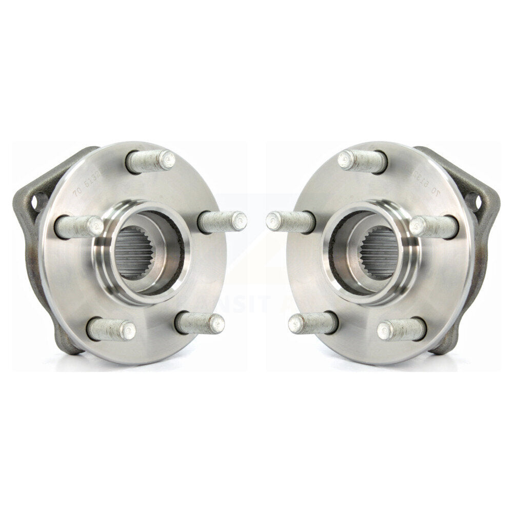 Wheel Bearing Hub Assembly Front Pair For Subaru Impreza Forester Outback Legacy
