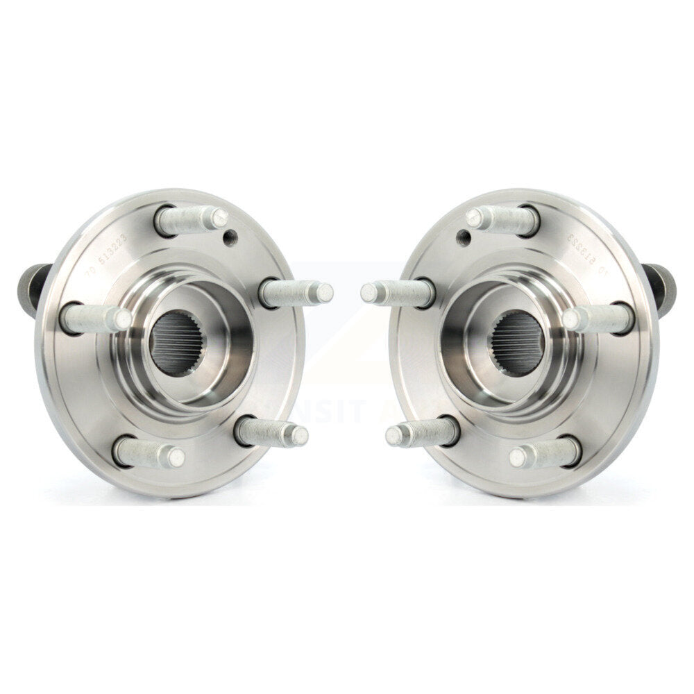 Wheel Bearing & Hub Assembly Front Pair For Ford Five Hundred Freestyle Taurus X