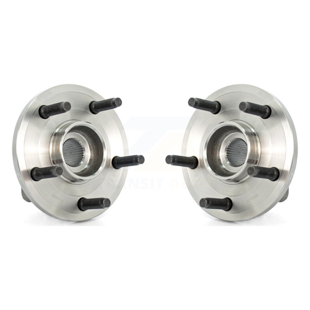 Wheel Bearing And Hub Assembly Front Pair For Dodge Dakota Mitsubishi Raider