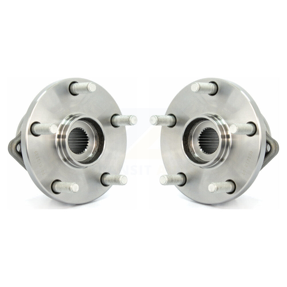Wheel Bearing And Hub Assembly Front Pair For 2008-2014 Subaru Tribeca