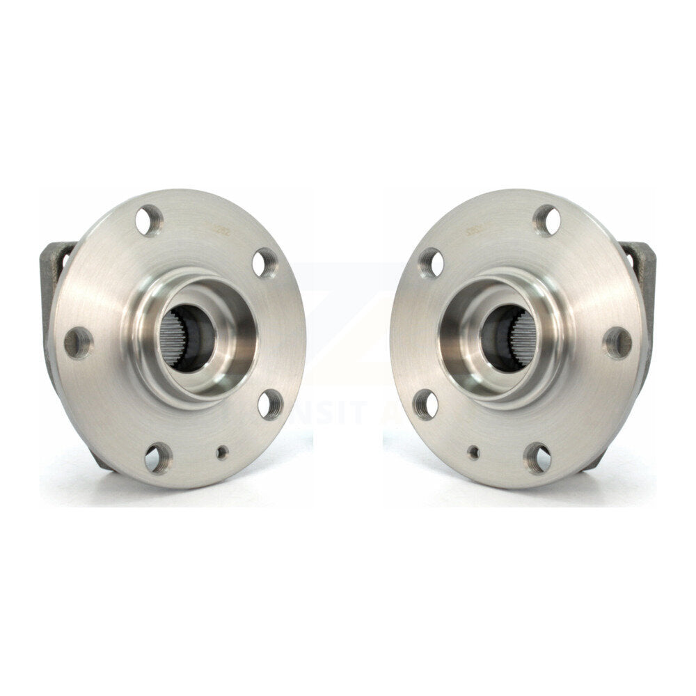 Wheel Bearing Hub Assembly Front Pair For Volkswagen Golf SportWagen Rabbit City