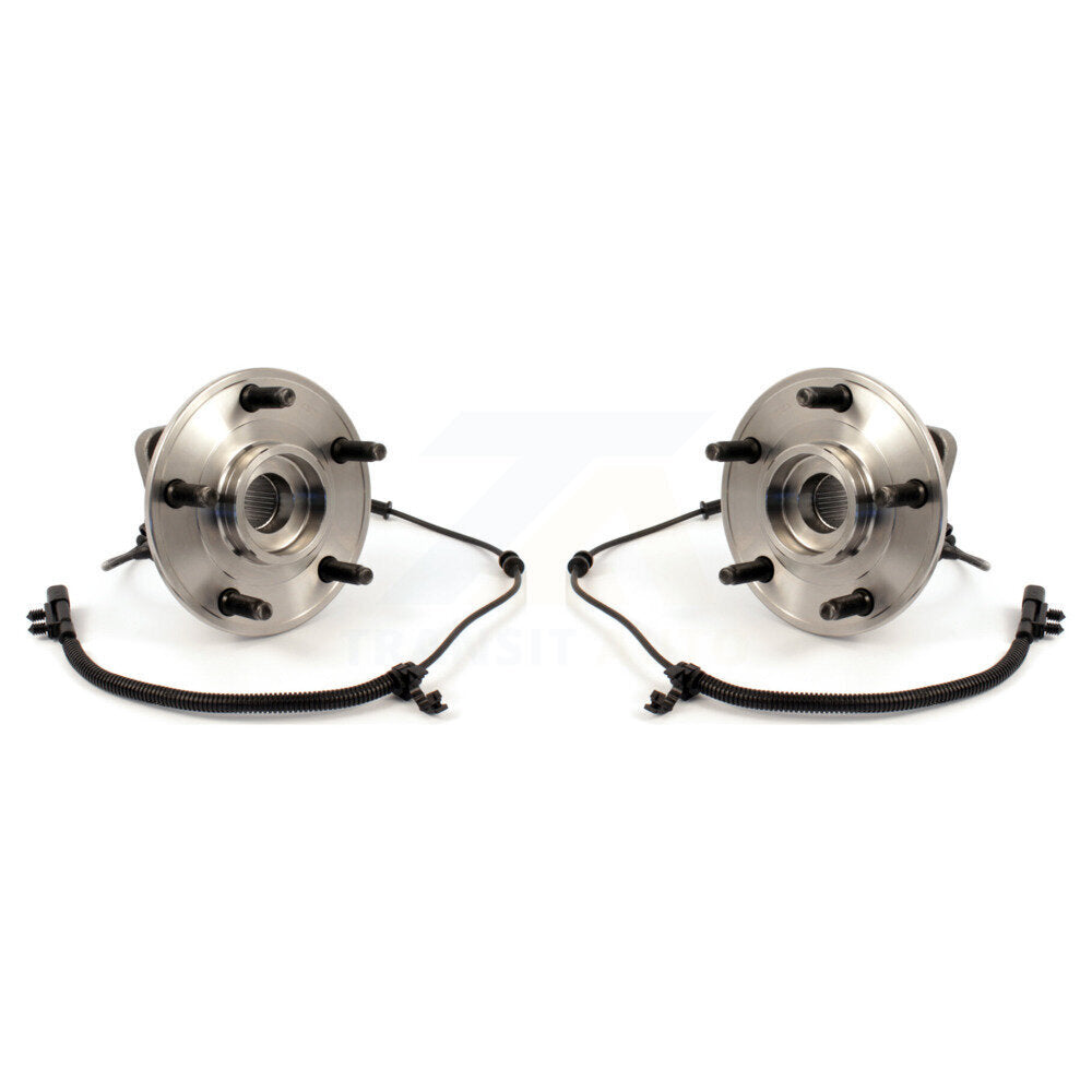 Wheel Bearing And Hub Assembly Front Pair For 2007-2010 Jeep Wrangler