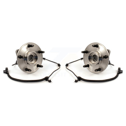 Wheel Bearing And Hub Assembly Front Pair For 2007-2010 Jeep Wrangler