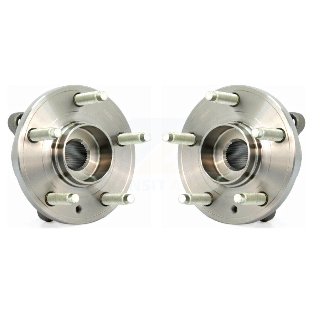 Wheel Bearing And Hub Assembly Front Pair For Ford Flex Taurus Lincoln MKS MKT