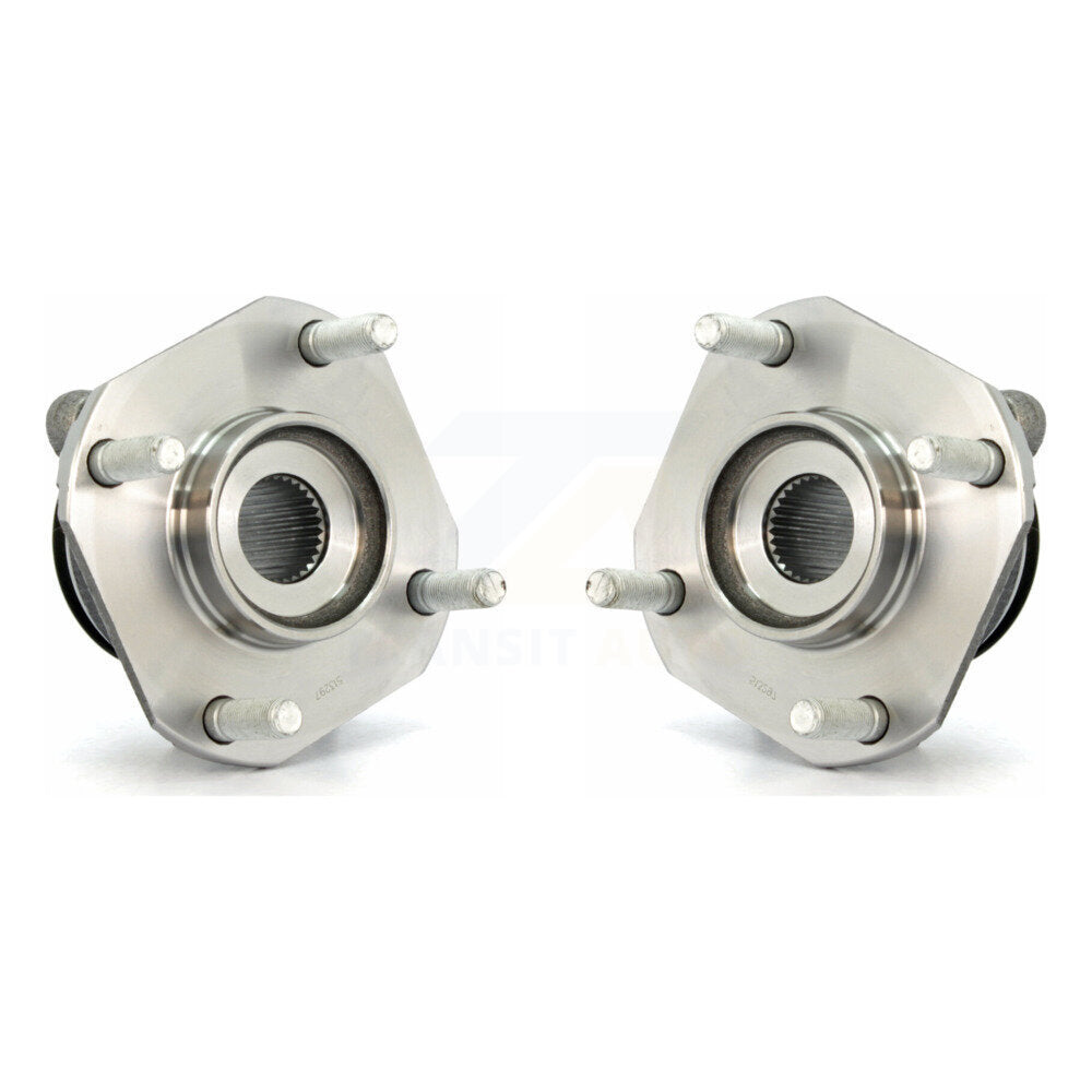 Wheel Bearing And Hub Assembly Front Pair For 2007-2012 Nissan Sentra 2.0L