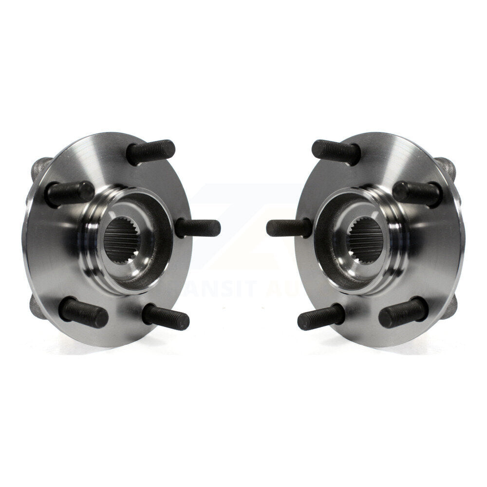 Wheel Bearing And Hub Assembly Front Pair For Mitsubishi Lancer