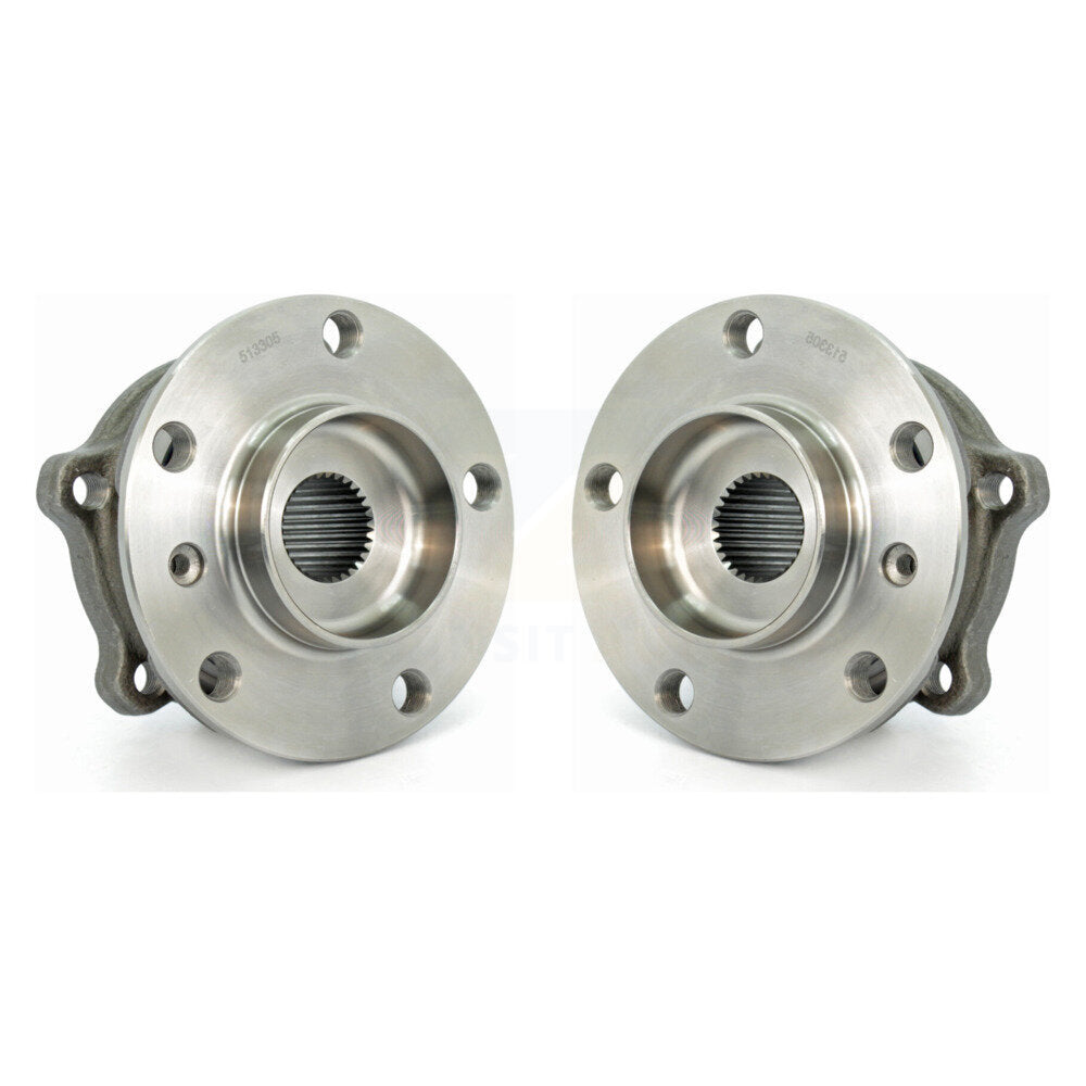 Wheel Bearing And Hub Assembly Front Pair For BMW X5 X6