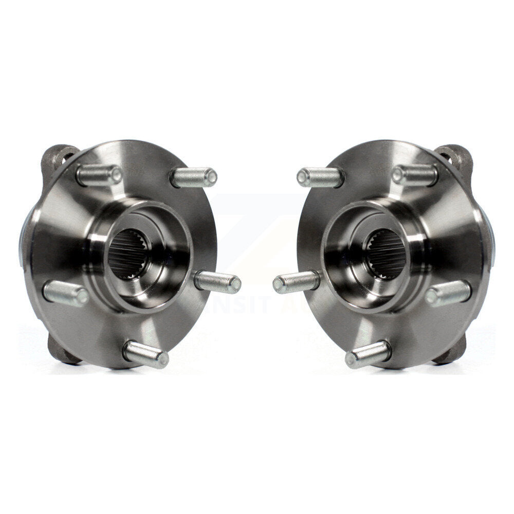 Wheel Bearing & Hub Assembly Front Pair For INFINITI Q50 G37 QX50 EX35 FX35 G35