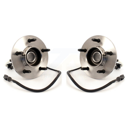 Wheel Bearing And Hub Assembly Front Pair For Ford F-150 4WD with 4-Wheel ABS