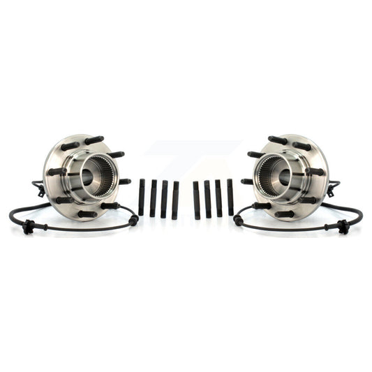 Wheel Bearing Hub Assembly Front Pair For Ford F-350 Super Duty F-250 Excursion