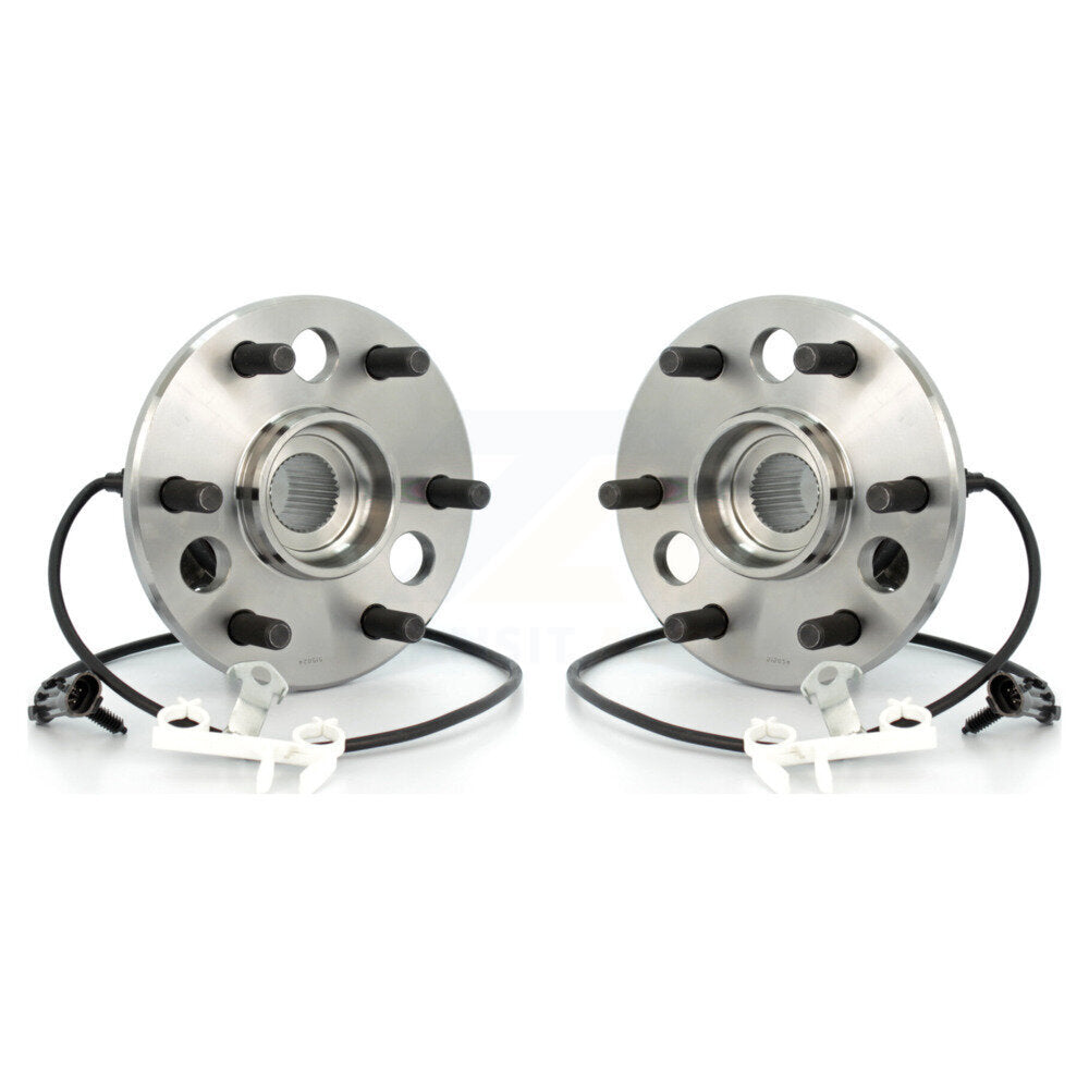 Wheel Bearing Hub Assembly Front Pair For K1500 Chevrolet GMC K2500 Tahoe Yukon
